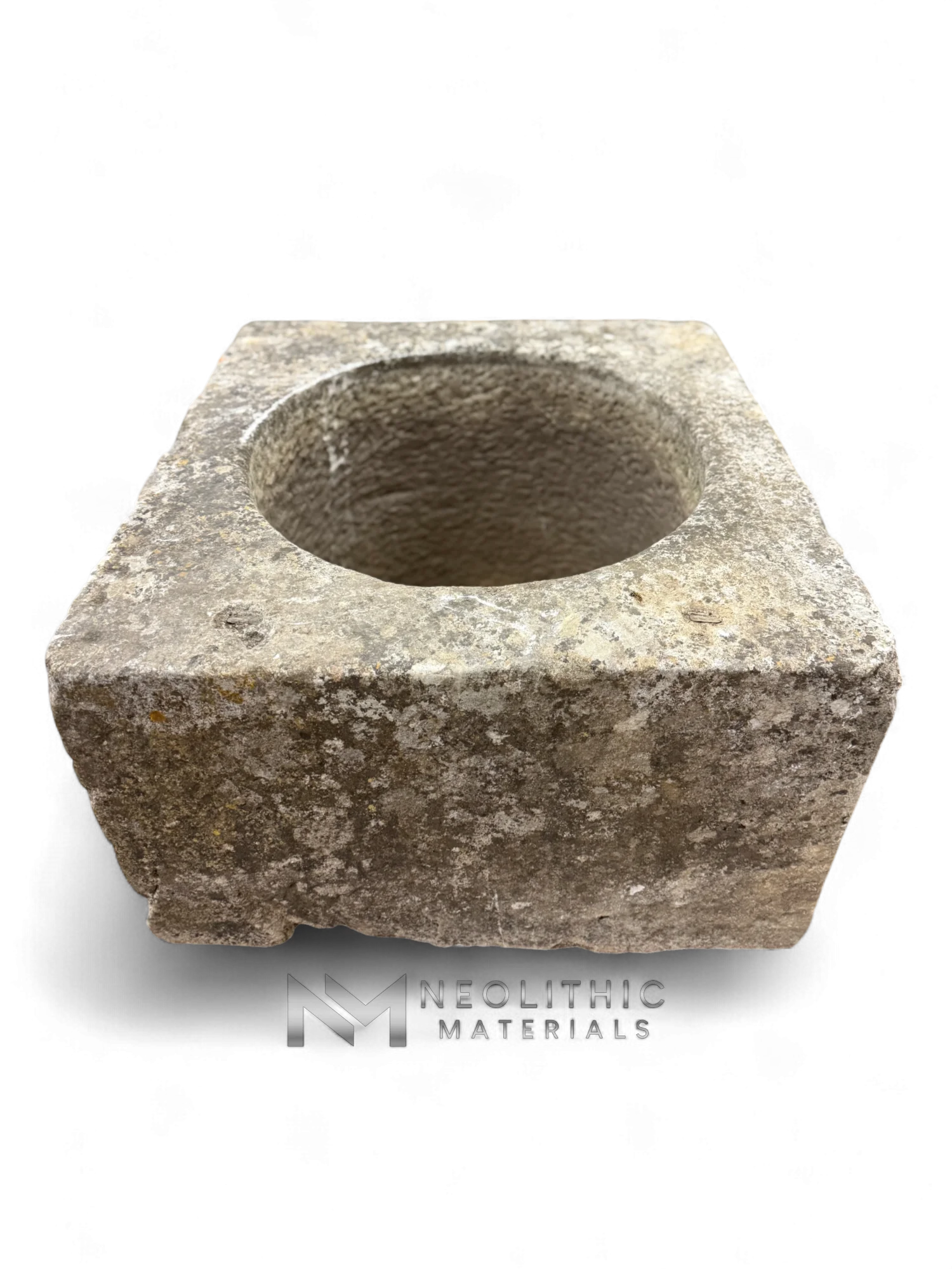 French Antique 19th Century Limestone Well Head - Image 3